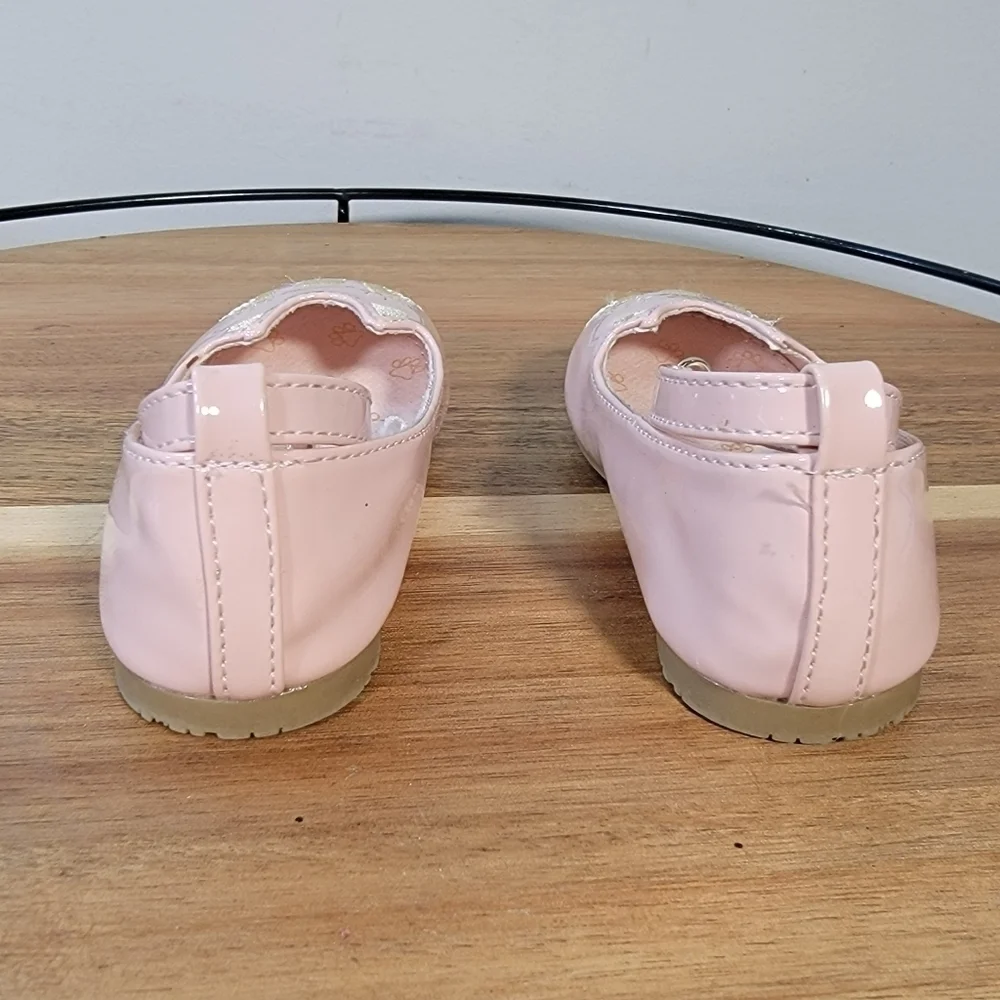 Seychelles Pink Vegan Patent Leather Kitty Cat Shoes Ankle Strap Size 5